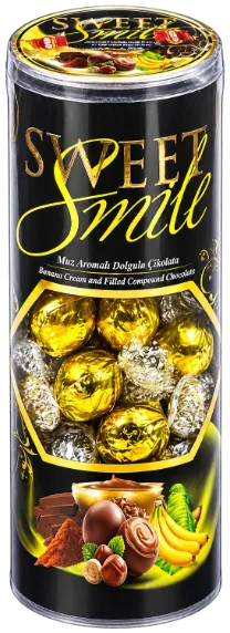 Praline Tin — Gold — Sweet Smil, 300 g