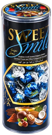 Praline Tin — Blue — Sweet Smil, 300 g